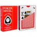 Carti de joc poker Texas Hold'em, profesionale, Piatnik (Austria), 100% plastic, index mare + peek index, culoare spate rosu Carti de joc poker Texas Hold'em, profesionale, Piatnik (Austria), 100% plastic, index mare + peek index, culoare spate rosu